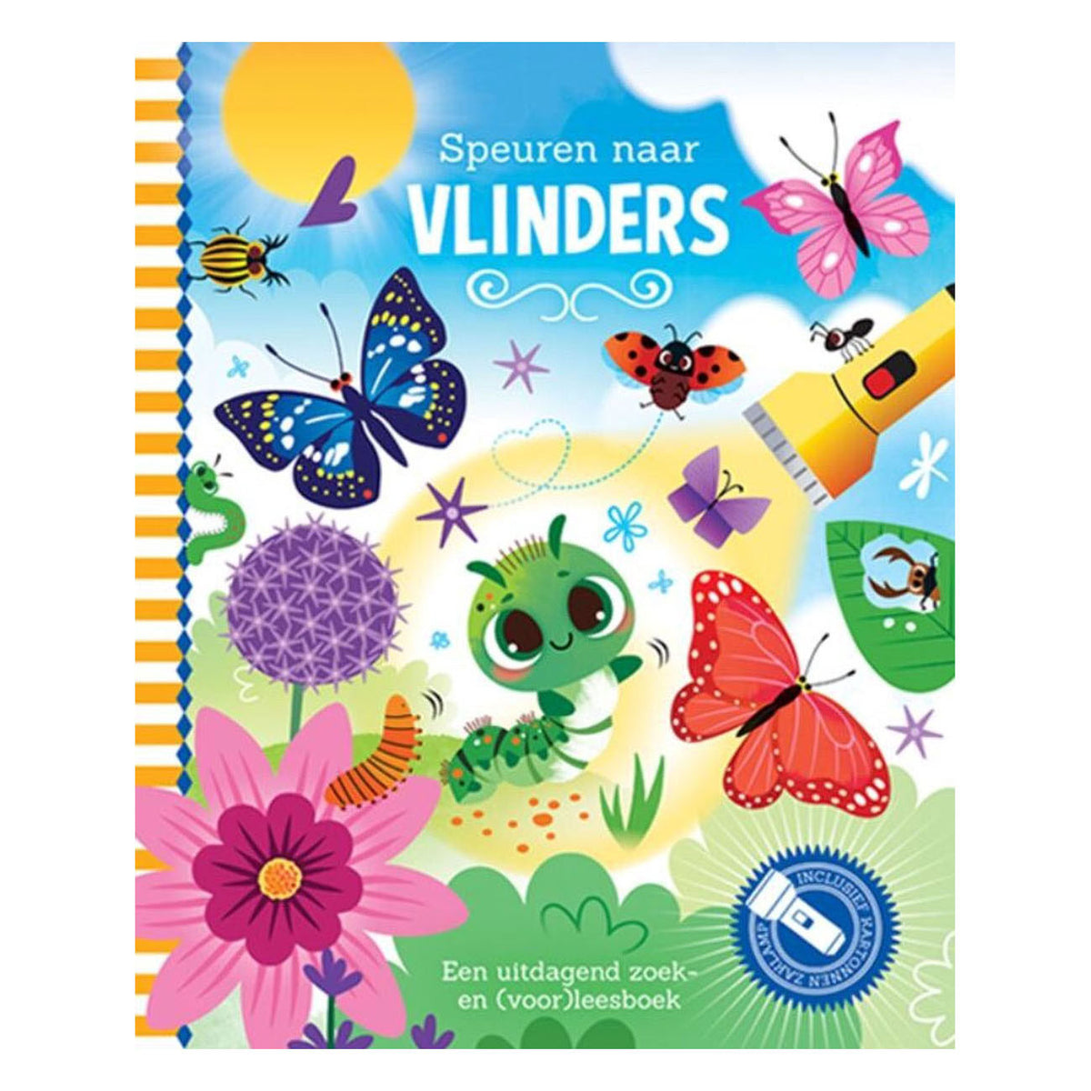 voorzijde speuren naar vlinders zoekboek