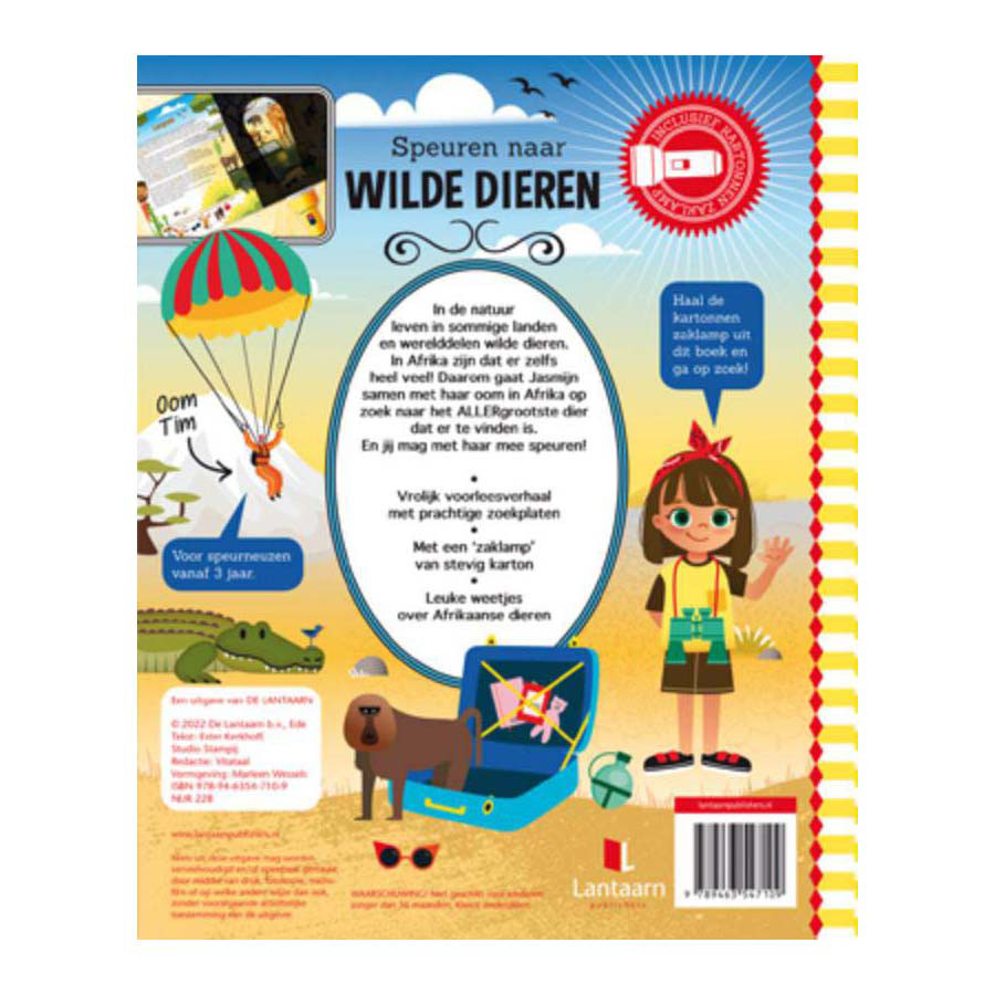 achterzijde speuren naar wilde dieren