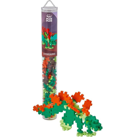 Tube Stegosaurus 100 pcs