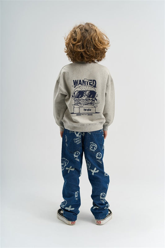 Stevie Sweatshirt Light Grey Mel.