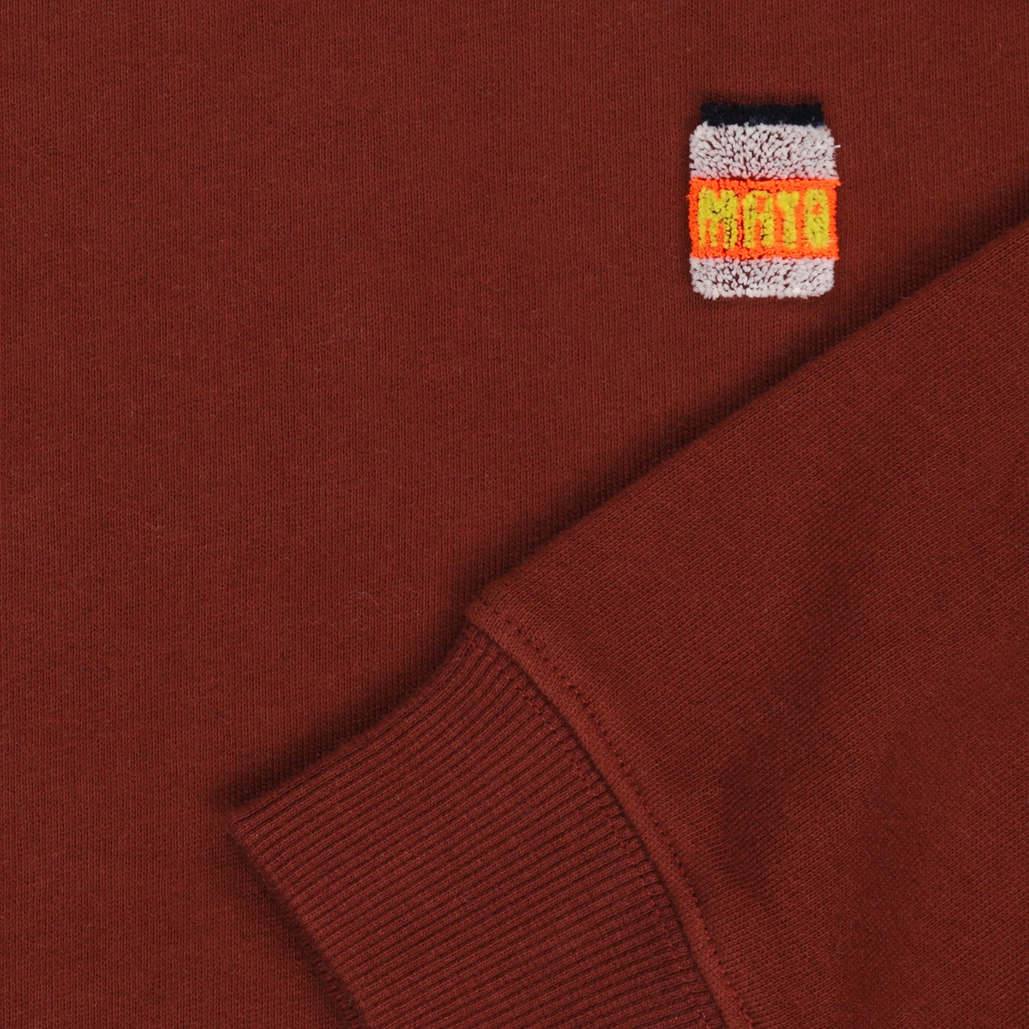 Warme beige bruine sweater voor jongens.