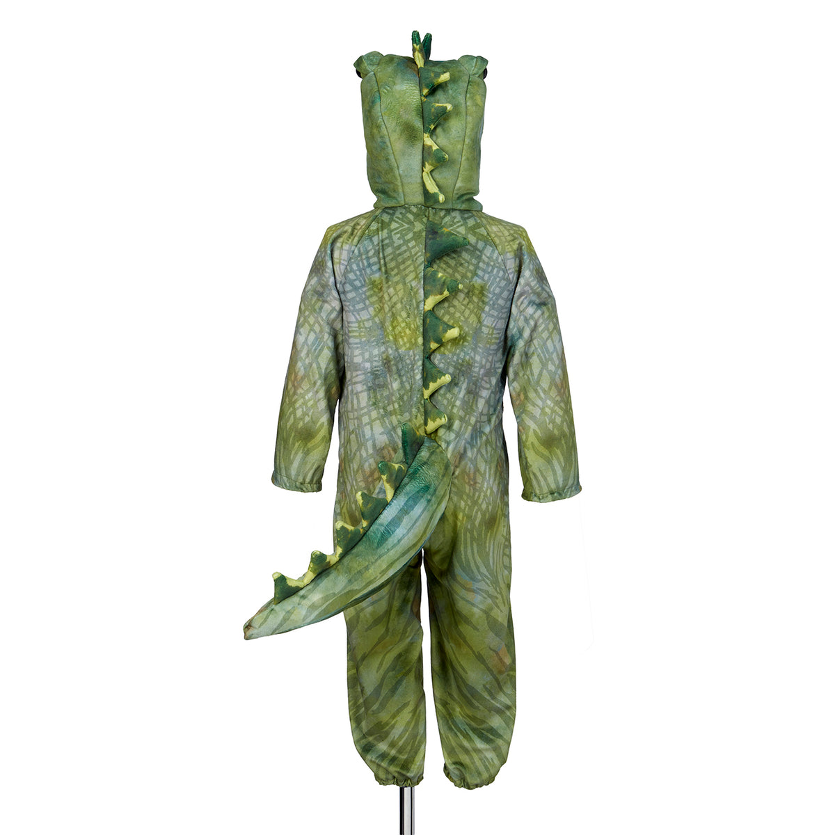 Achterkant T-Rex jumpsuit