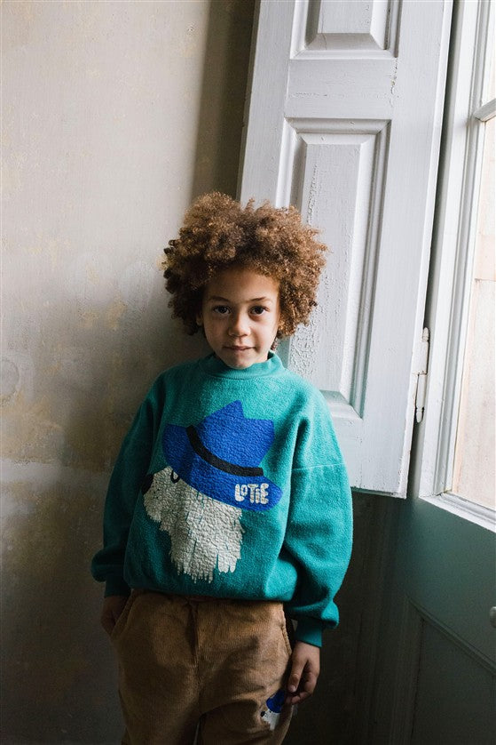 Sweater Teddy Chill Dog Green