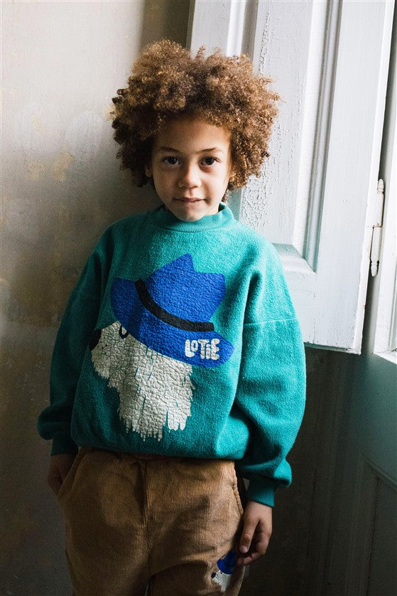 Sweater Teddy Chill Dog Green