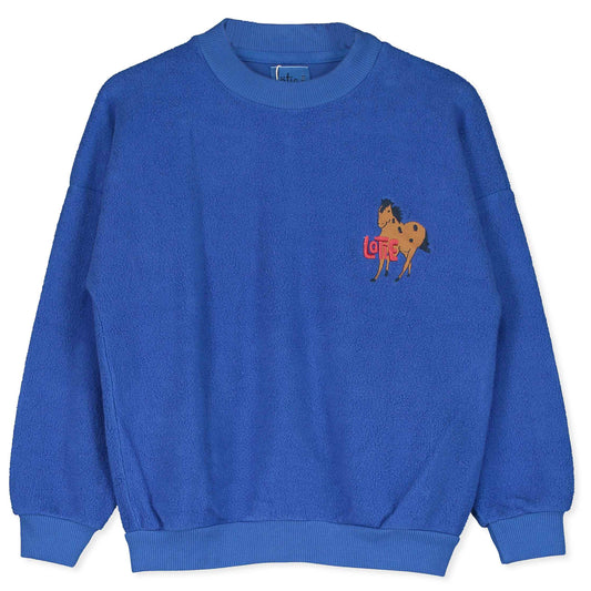 Sweater Teddy Wild Horse Ink Blue