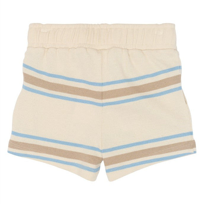 achterzijde short theodor multi striped van the new