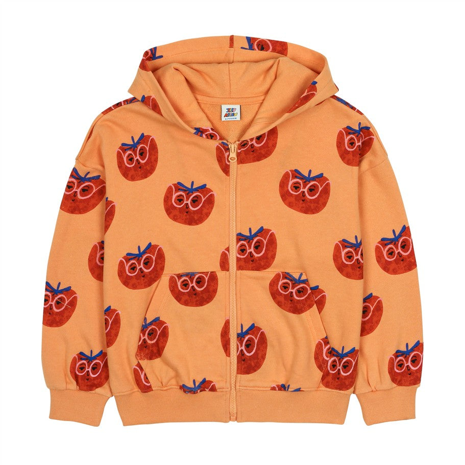 Tomato Hoodie Zip-up