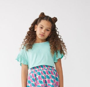 Lichtblauw kindertopje van Compañia Fantástica