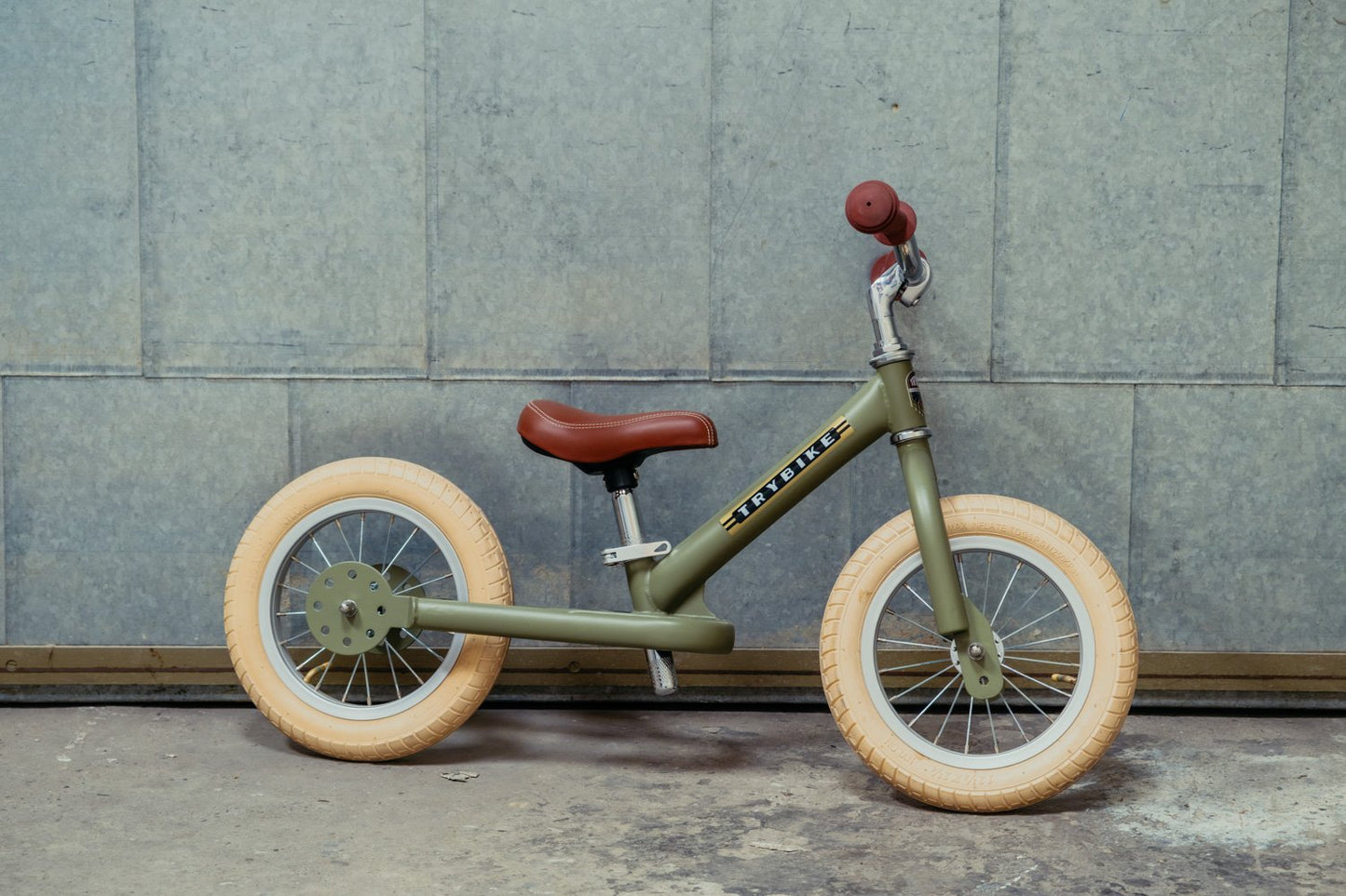 Steel Bike Vintage Green