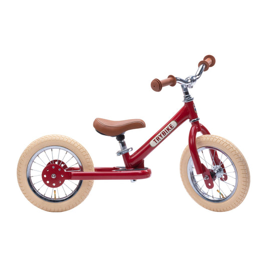 Steel Bike Vintage Red