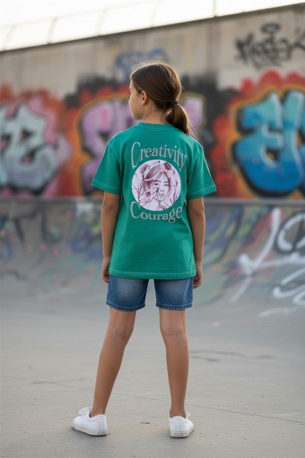 Tshirt Hailey Bottle Green