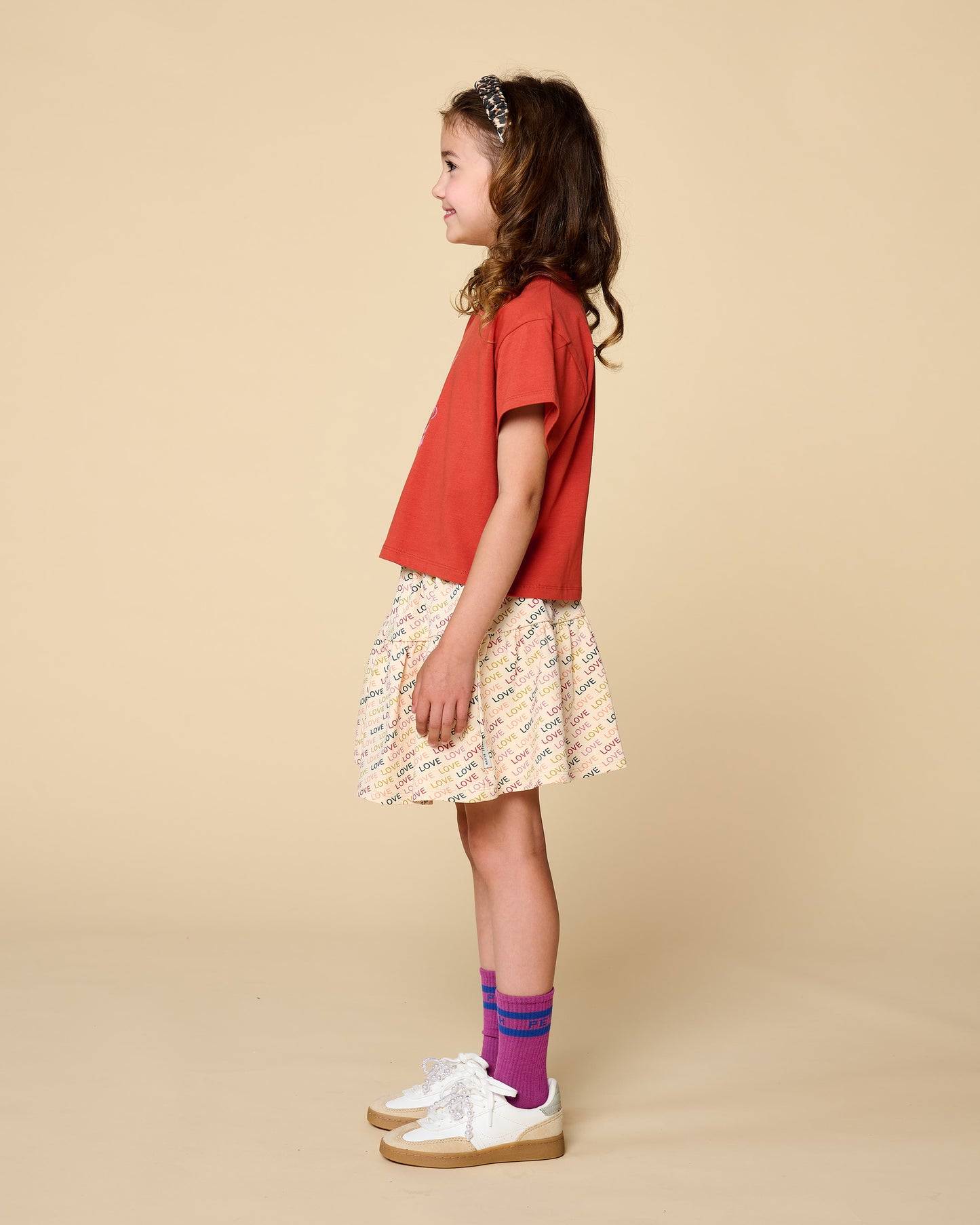 Tshirt Ooh Lala Burnt Brick