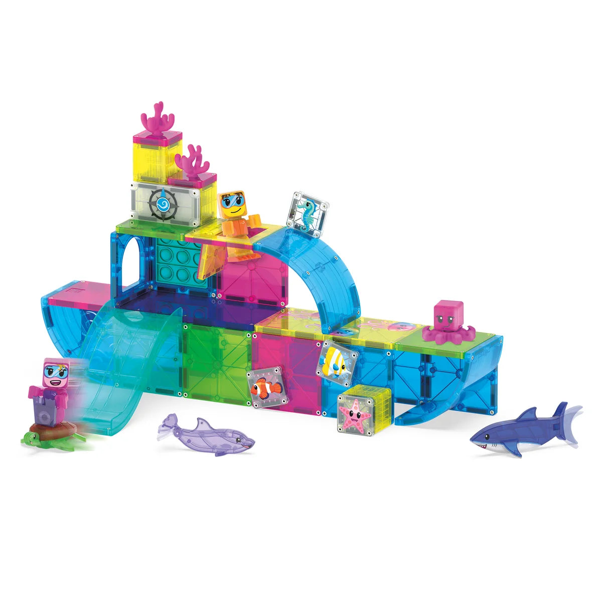 MAGNA-TILES onderwater bouwset voor kinderen vanaf 3 jaar.