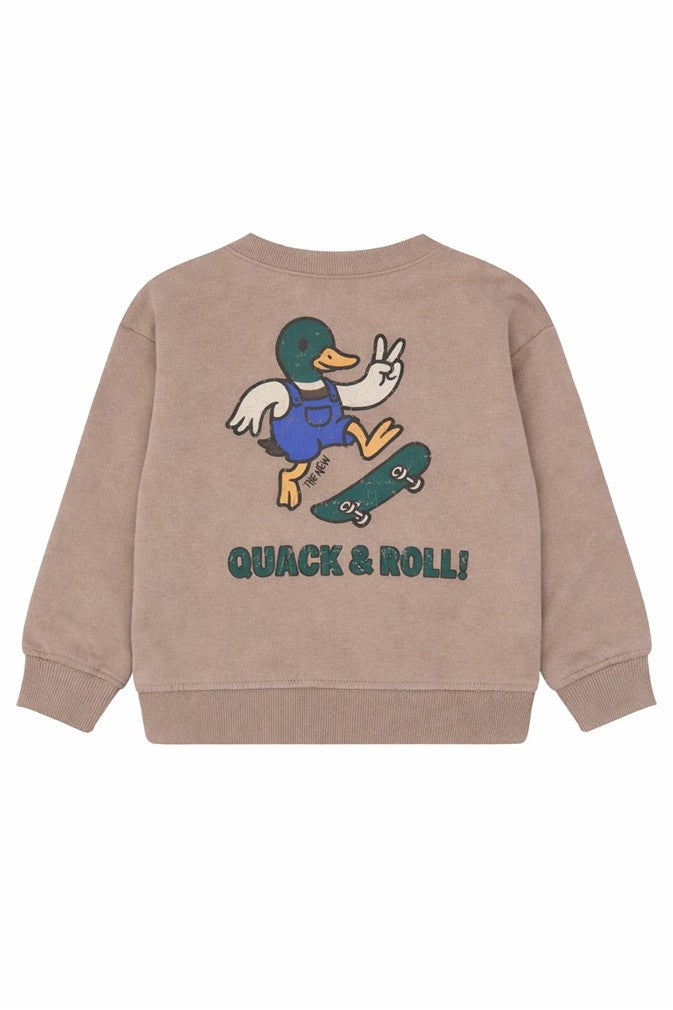 Valino Sweatshirt Taupe Gray