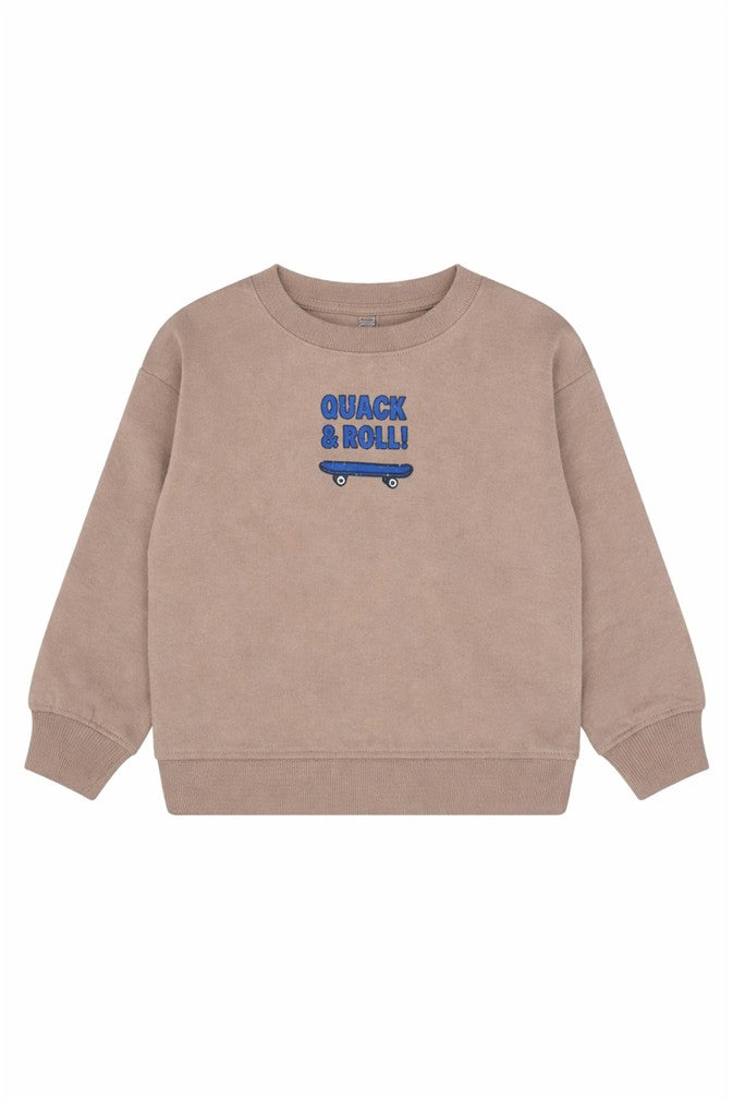 Valino Sweatshirt Taupe Gray