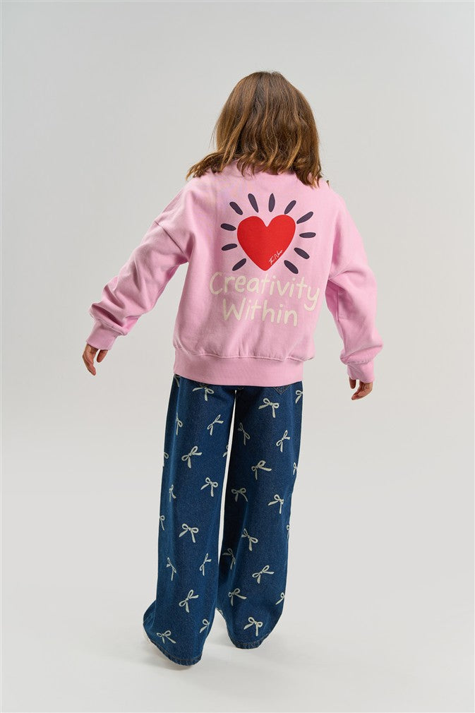 Vecious Sweatshirt Pink Lavender