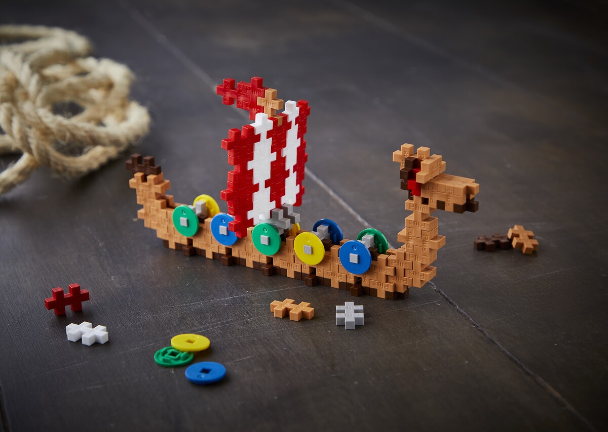 Tube Viking ship 100 pcs