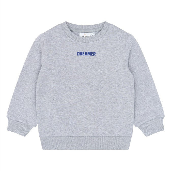 Lichtgrijze sweater voor peuters van the new