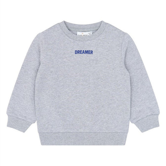 Lichtgrijze sweater voor peuters van the new