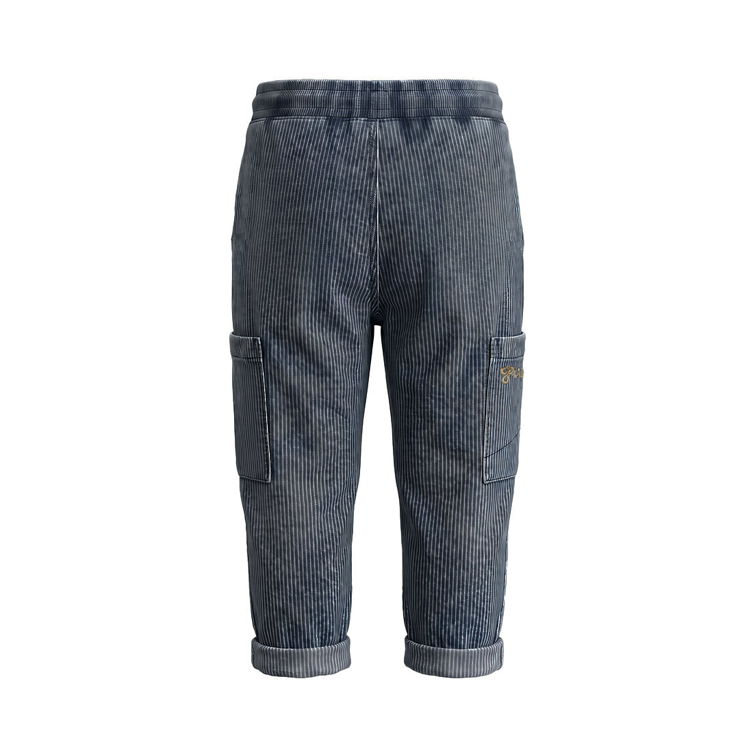 Your Wishes broek Washed Rib achterkant.