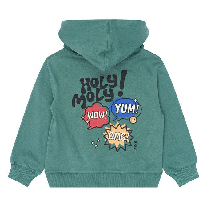 Achterkant Yael Hoodie North Atlantic