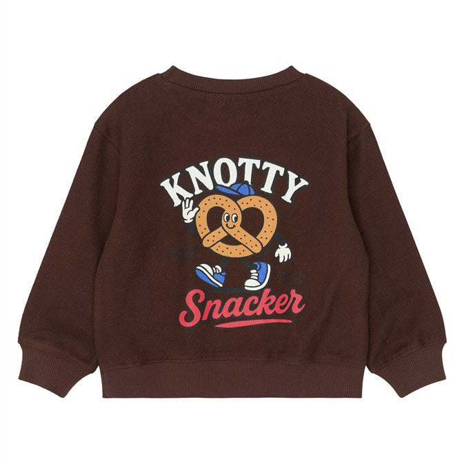 Achterkant Yannick Sweatshirt Chestnut
