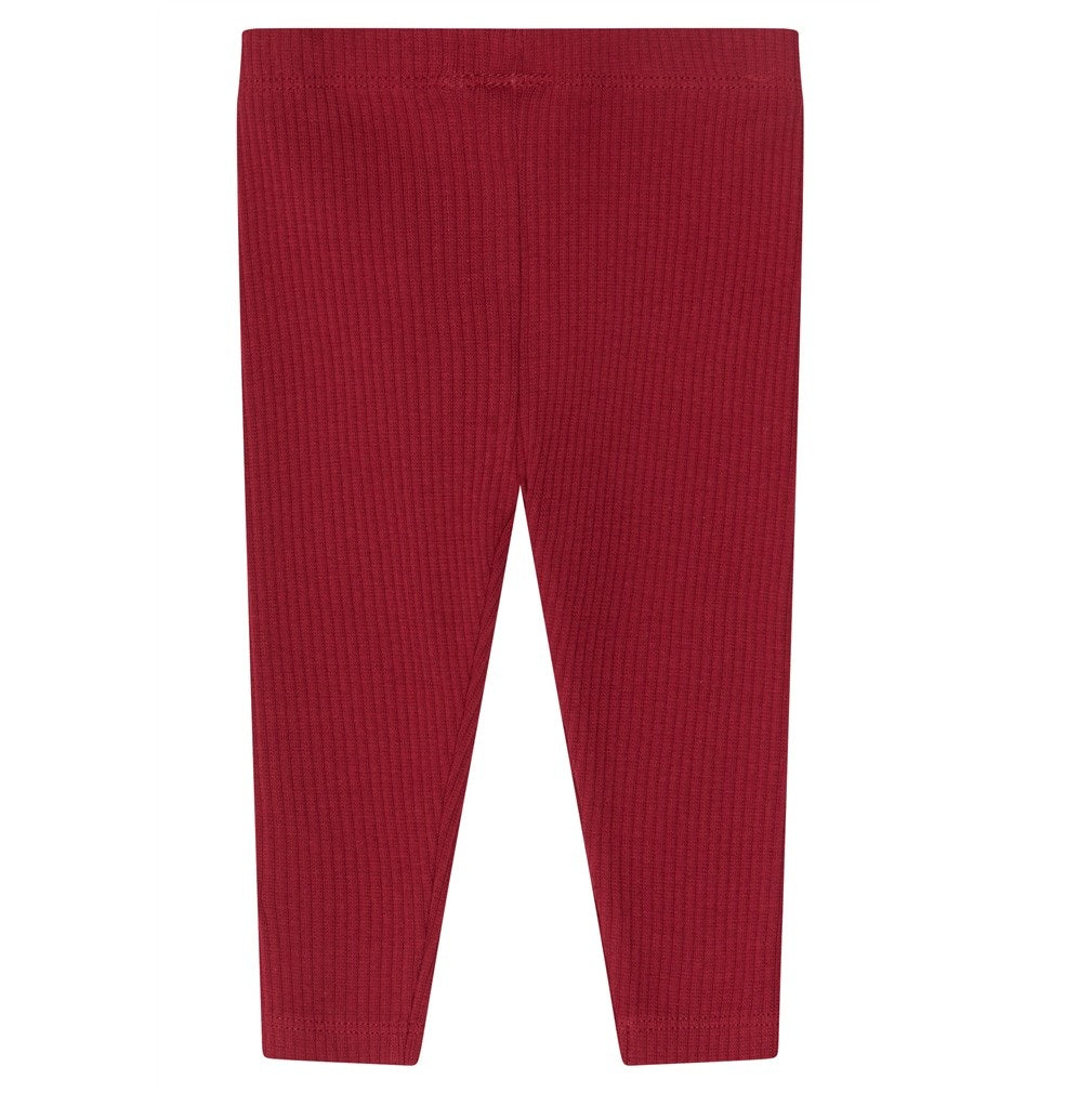 Achterkant Yanni Rib Leggings Rio Red