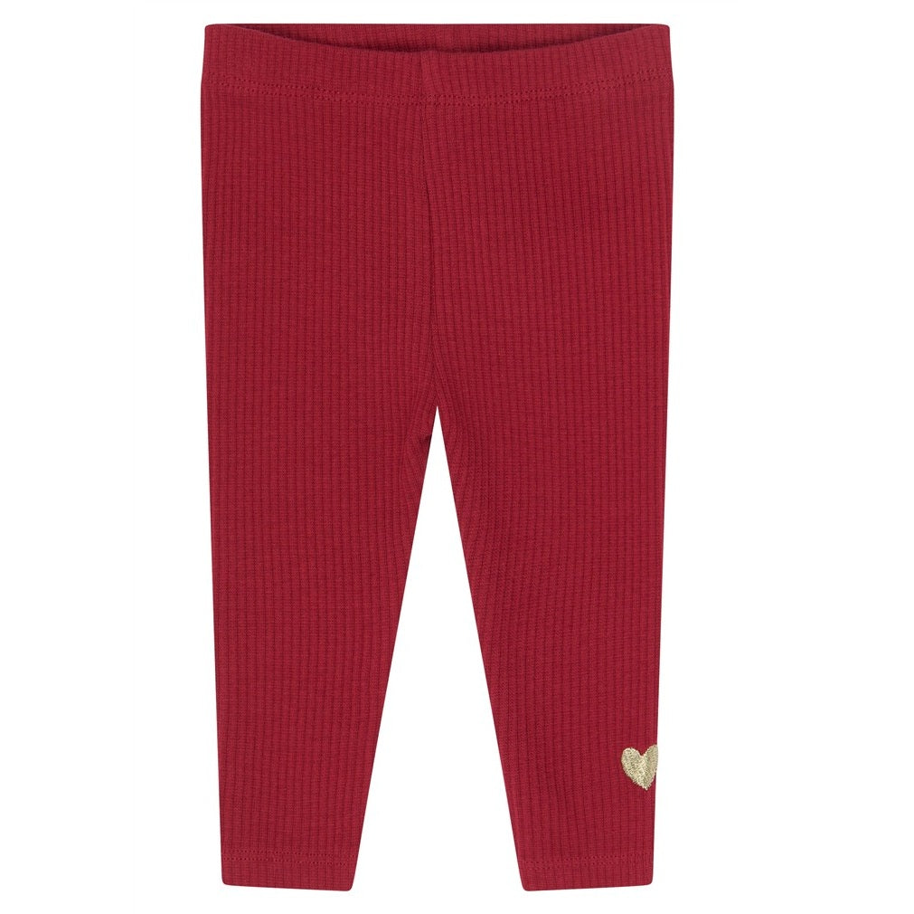 Yanni Rib Leggings Rio Red