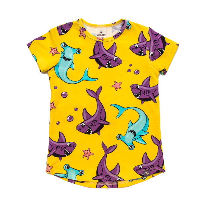 Sharks Tshirt Yellow