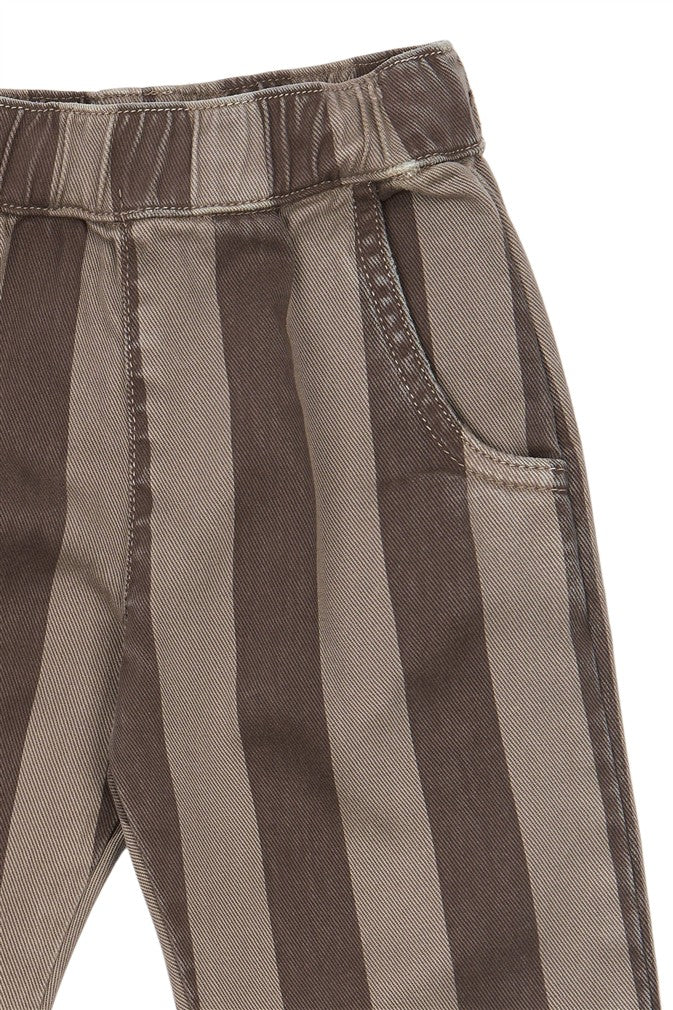 The New baggy broek met brede strepen