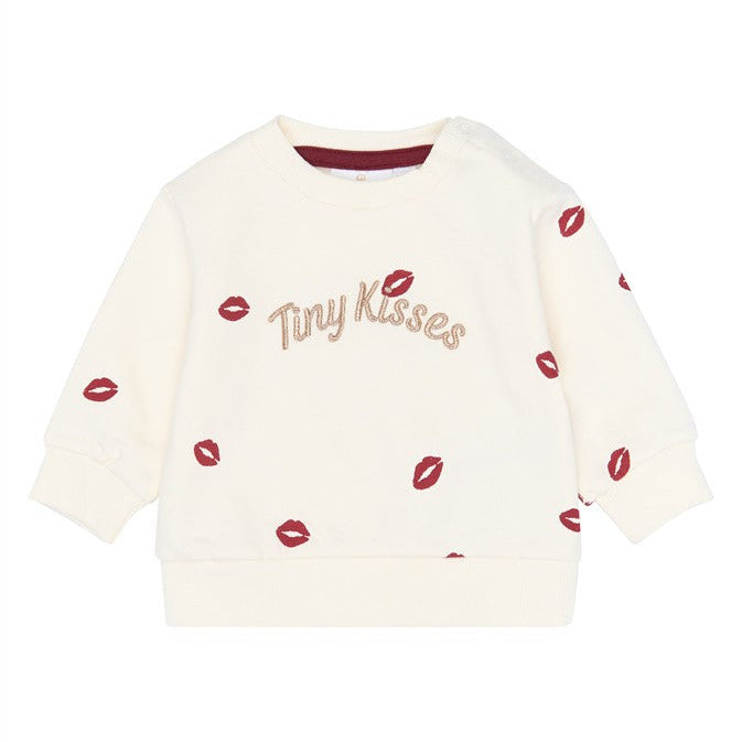 Ysol Sweatshirt Gardenia AOP voor baby