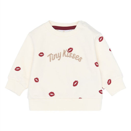 Ysol Sweatshirt Gardenia AOP voor baby